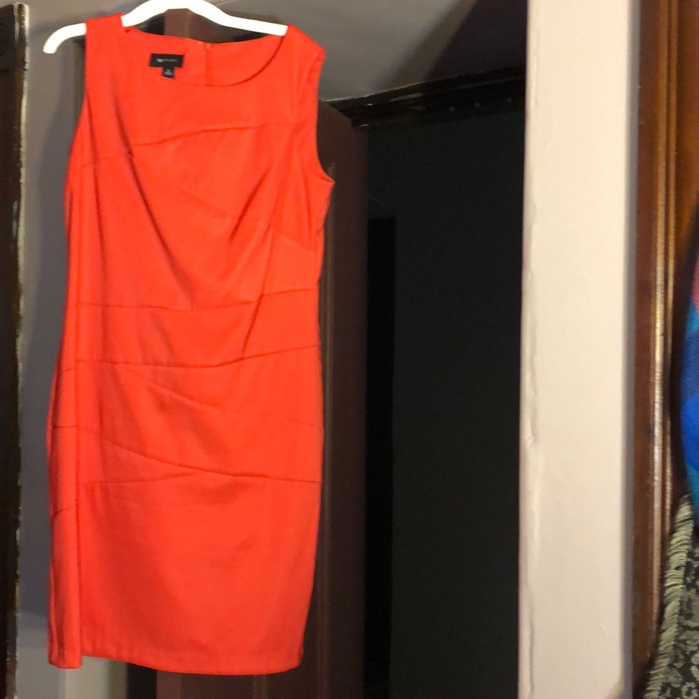Orange dress